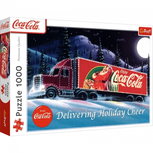 Puzzle 1000 dielikov XMAS COCA-COLA Vianočný kamión