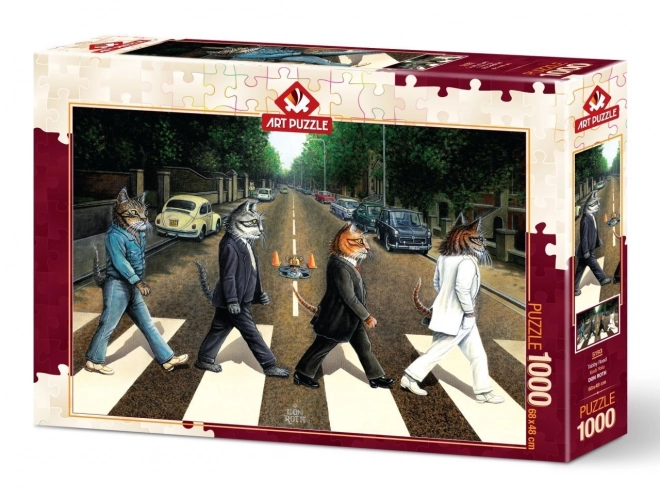 Puzzle Tabby Road 1000 dielikov