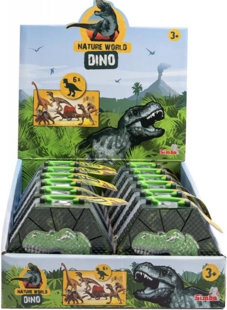 Figúrky dinosaurov 8-9 cm, sada 6 ks