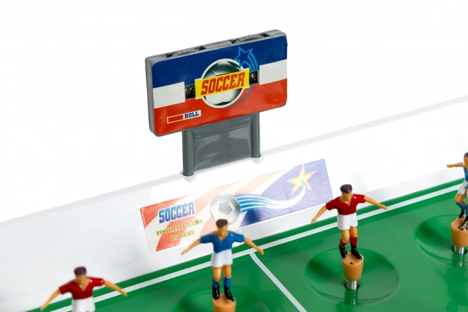 Mini stolný futbal na pružinách