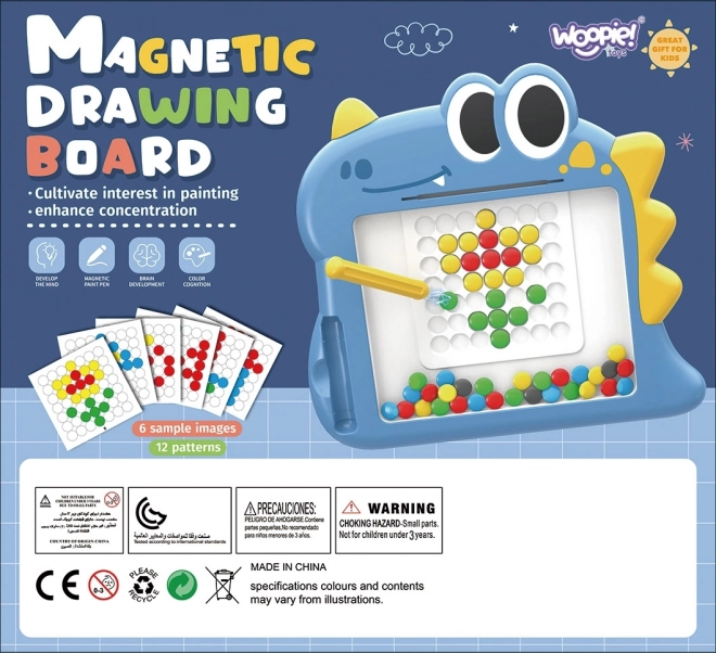 Magnetická tabuľa Dino od Woopie