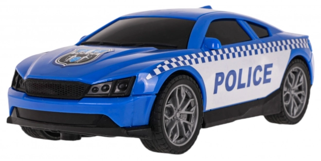 Zábavný policajný set - helikoptéra a auto