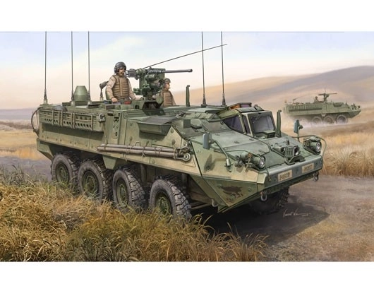 Plastikový model veliteľského vozidla Stryker M1130 1/35