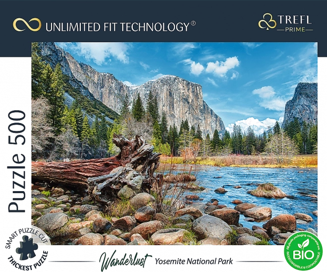 Trefl Puzzle UFT Wanderlust: Yosemite Národný Park, Kalifornia, USA 500 Dielikov