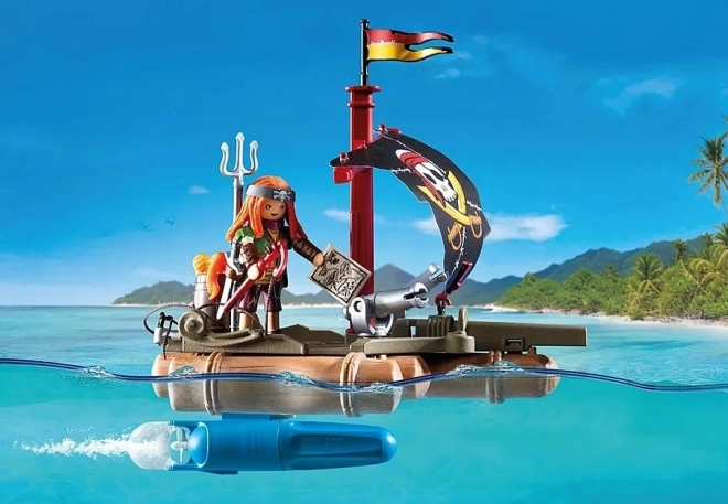 Piratský set so figúrkami - Pirát a poklad