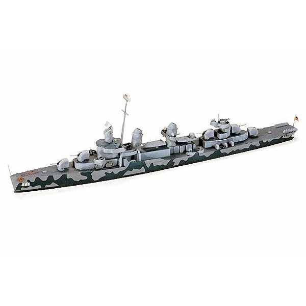 Model lode USS Fletcher