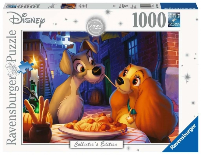 Ravensburger puzzle Lady a Tramp 1000 dielikov