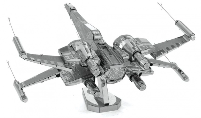 Metal Earth 3D puzzle Star Wars: Poe Dameronov X-Wing Fighter