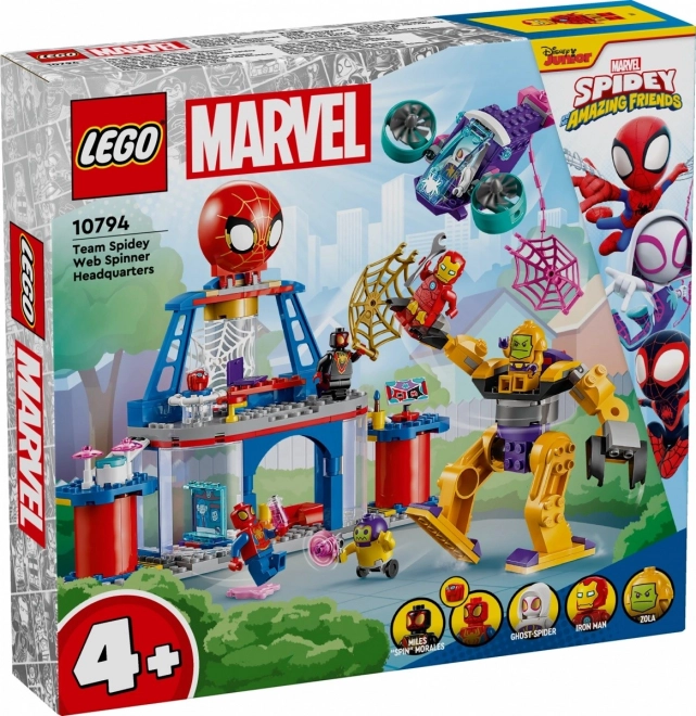 Základňa pavúčej družiny LEGO Super Heroes