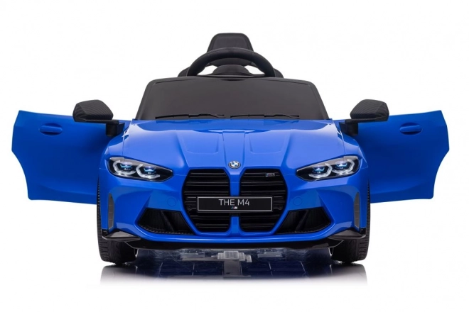 Elektrické auto BMW M4 modré