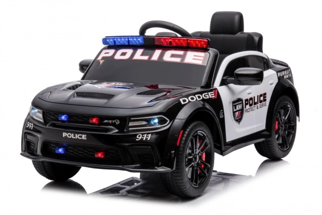 Auto na akumulátor Dodge Charger policajné čierne