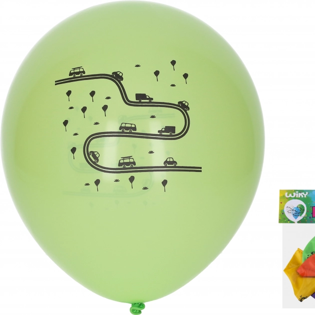 Nafukovacie balóniky 30 cm – doprava, sada 5 ks