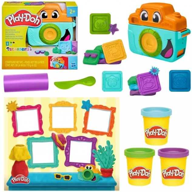 Fotoaparát a tvorba fotiek Play-Doh