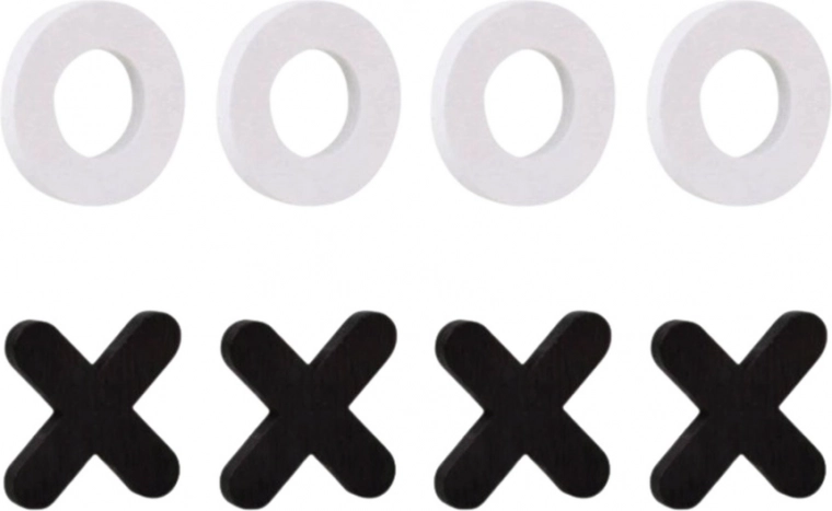 Kontrastné figúrky X a O