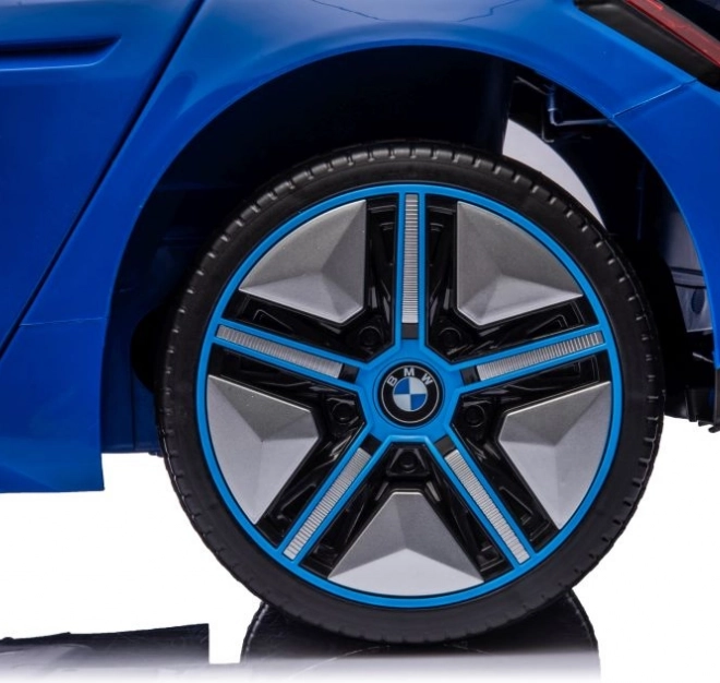 Detské elektrické auto BMW i4 modré 4x4