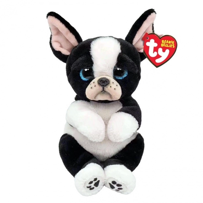 Ty čiernobiely psí maskot Tink 15 cm