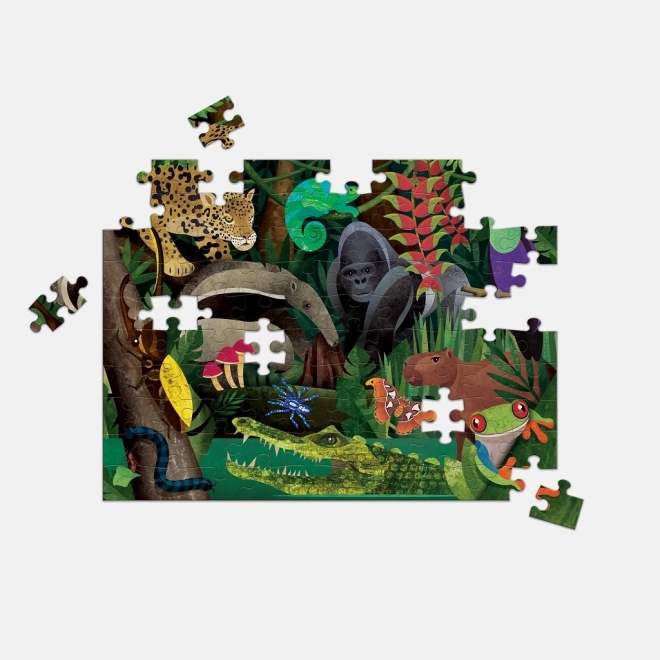 Oboustranné puzzle Deštný prales