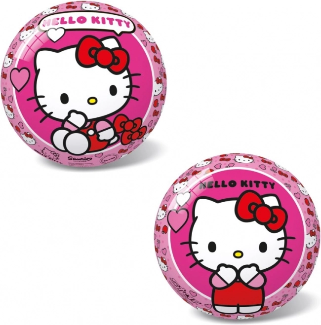 Loptička Hello Kitty ružová 23 cm
