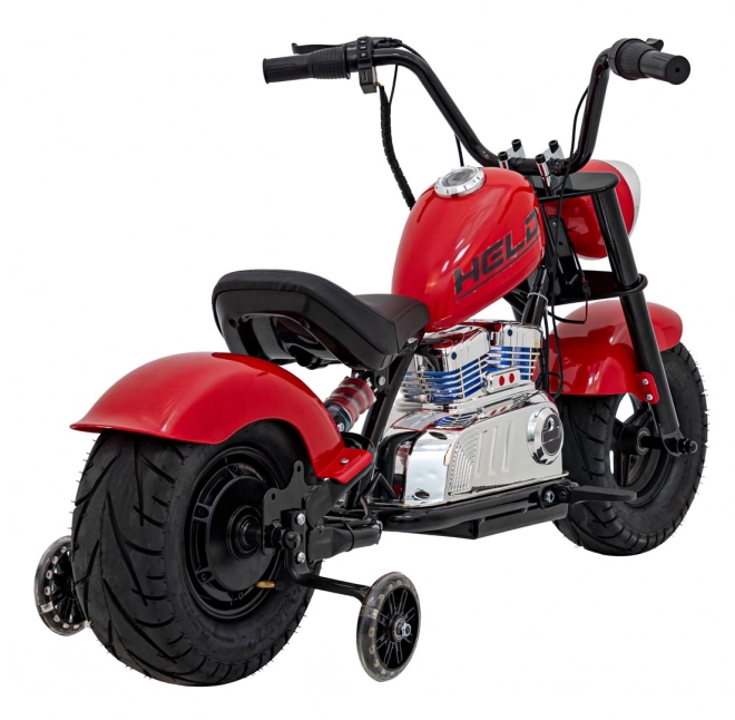 Chopper Warrior Červená motorka