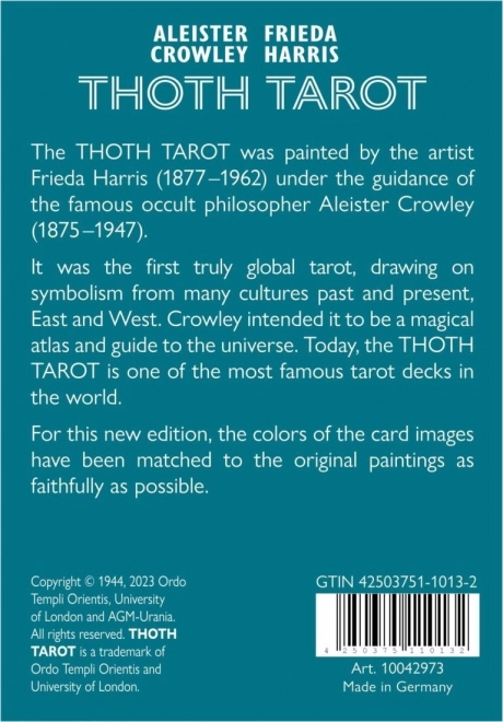 Karty Crowley Tarot Deluxe