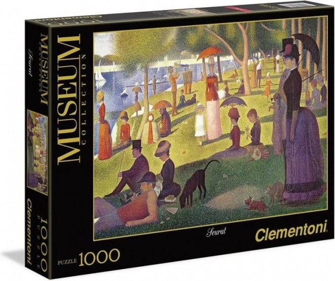 Clementoni puzzle Múzejná kolekcia: Nedeľné popoludnie na ostrove La Grande Jatte 1000 dielikov