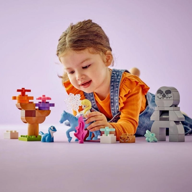 DUPLO Disney Elza a Bruni v očarovanom lese