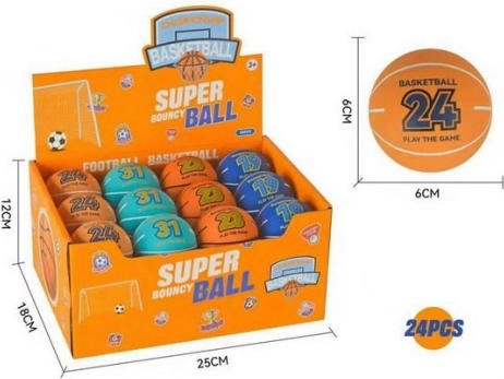 Basketbalová loptička 6 cm