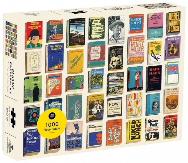 Puzzle knižná klasika 1000 dielikov