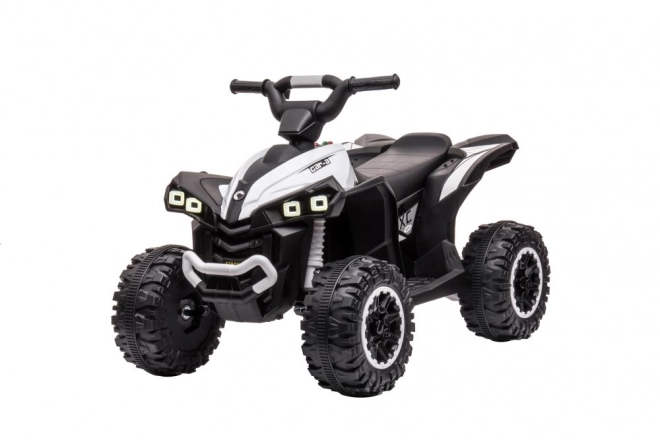 Biely akumulátorový quad