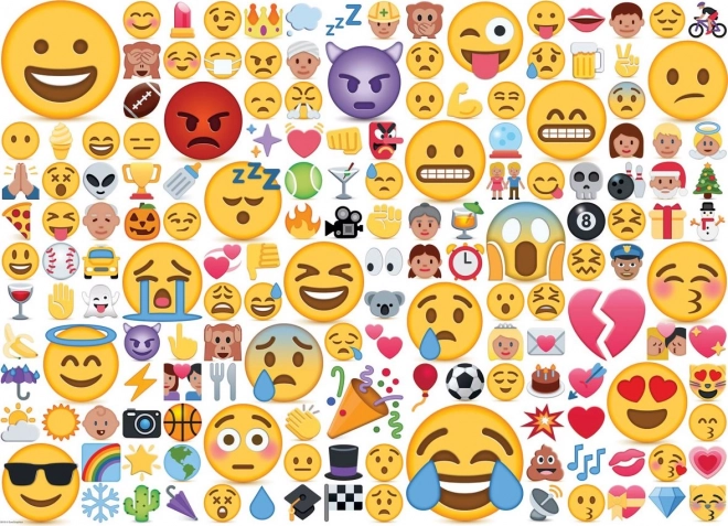 EUROGRAPHICS Puzzle Emoji: Aká je tvoja nálada? 1000 dielikov