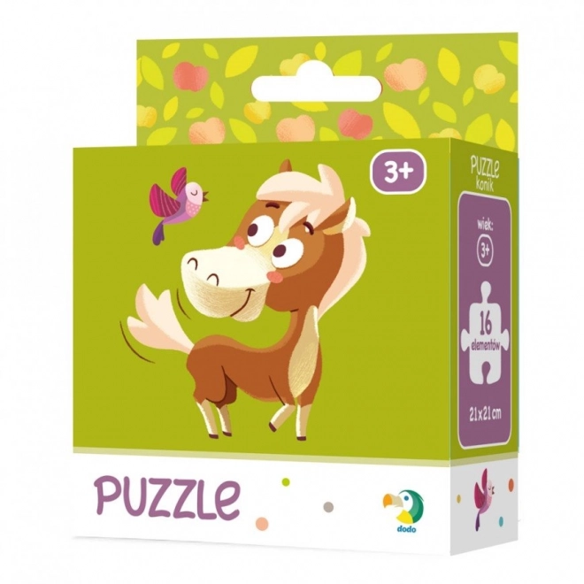 Puzzle Koník 16 dielikov