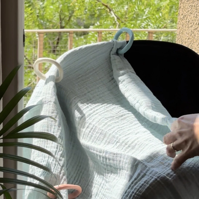 Ababu Spojovacie krúžky pre bábätká ABABU 10 ks