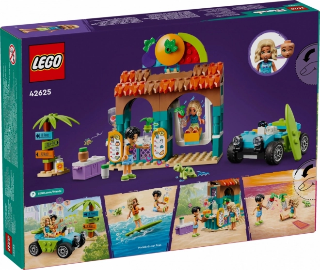 Lego Friends plážový stánok s koktailmi