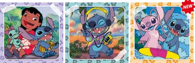 Puzzle 3x48 dielikov Stitch