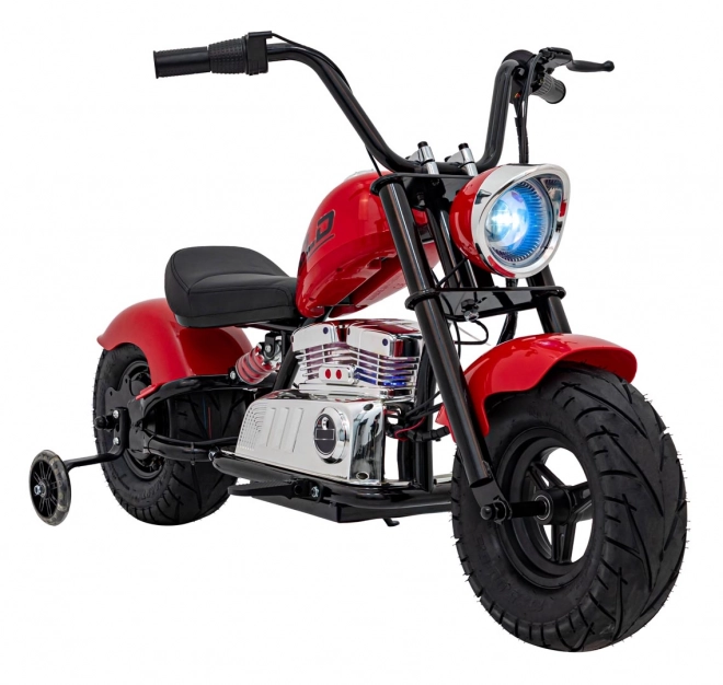 Chopper Warrior Červená motorka