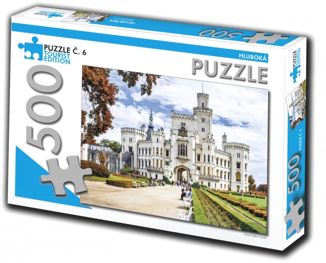 Puzzle Hluboká nad Vltavou 500 dielikov