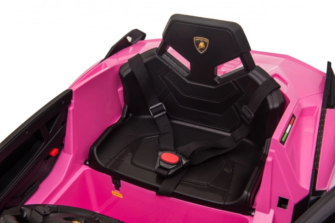 Lamborghini SIAN detské auto na batériu s ovládačom – Ružové