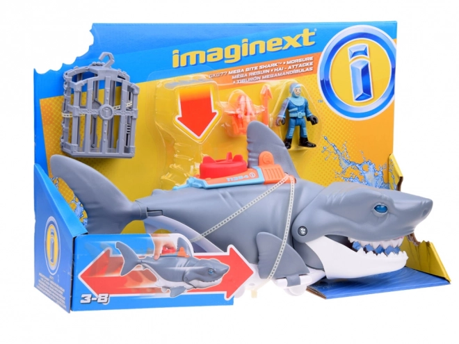 Mega mechanický útok rekina od Mattel Imaginext