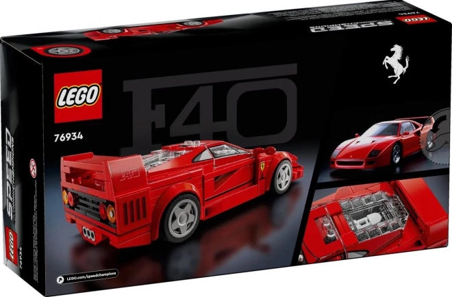 Kocky Speed Champions supersportové auto Ferrari F40