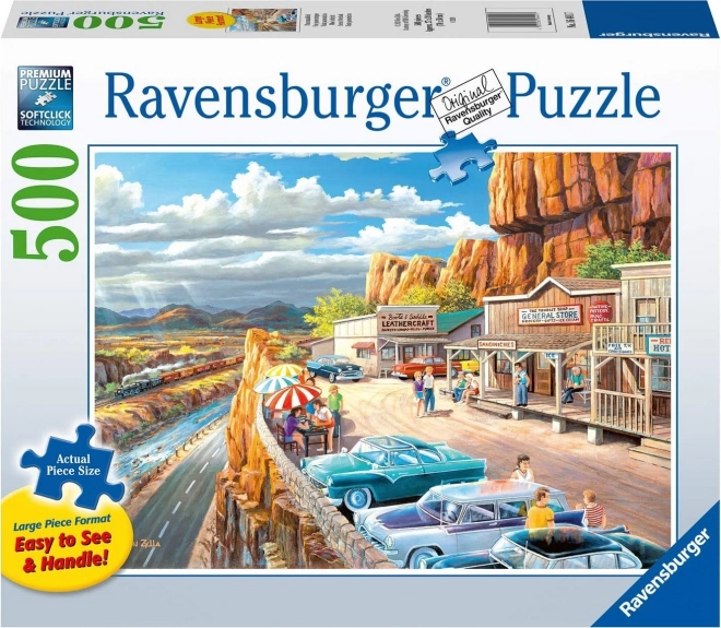 Ravensburger Puzzle Zastávka na vyhliadke XXL 500 dielikov