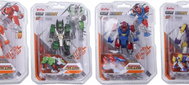 Transformačné robotické zviera 9 cm