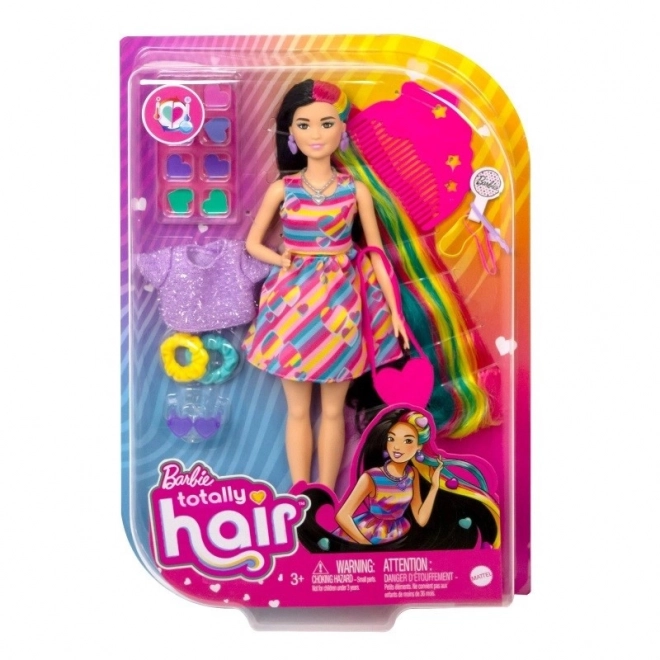 Bábika Barbie Totally Hair Srdce