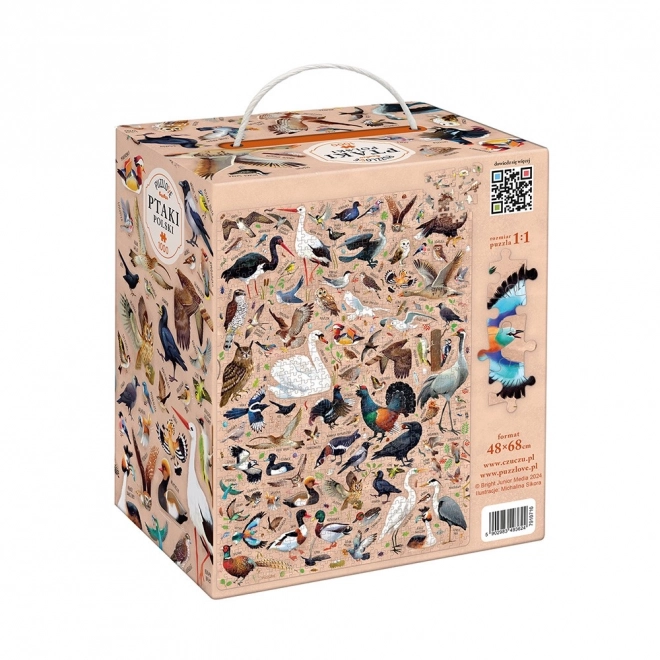 Puzzlove CzuCzu Vtáci Poľska 1000 dielikov