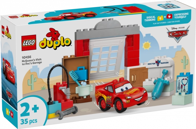 LEGO DUPLO Disney McQueen a návšteva v garáži doktora Hudsona