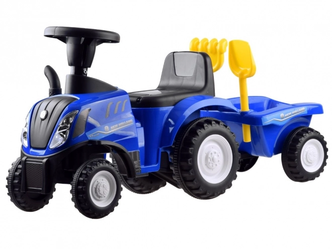 New Holland Traktor s prívesom