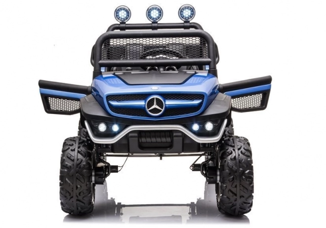 Detské Elektrické Auto Mercedes Unimog S Červené – Modrá