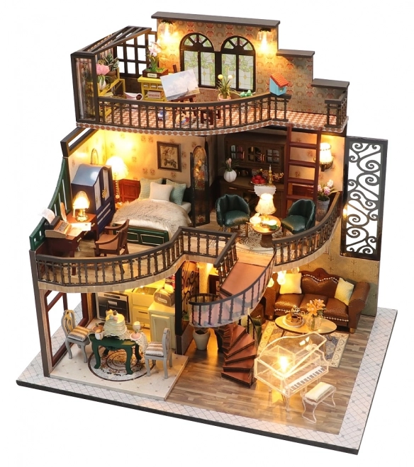 Miniatúra domčeka pavilón stavby snov 2kids