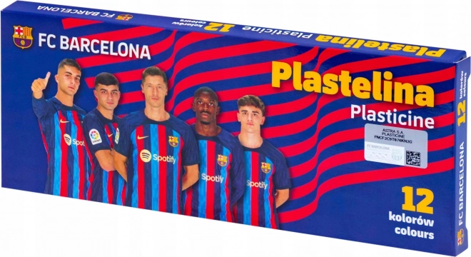 Plastelína ASTRA FC Barcelona – 12 farieb