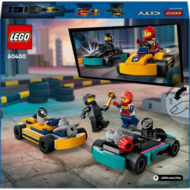 Lego City Motokáry s vodičmi