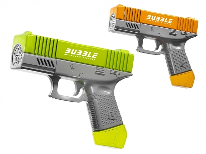 Pistol na mydlové bubliny s tekutinou